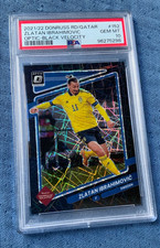 2021-22 DONRUSS OPTIC SOCCER ZLATAN IBRAHIMOVIC BLACK VELOCITY /25 PSA 10 picture