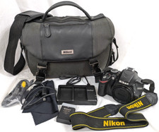 Nikon D3200 24.2 MP CMOS Digital Camera with Messenger Bag, Battery, Charger picture
