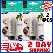Kiss Quick cover Gray Hair Touch Up Wet Stick Type (2 Pack - Black) 00948 KGC01 picture