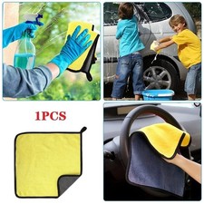 1PCS Microfiber Cleaning Cloth Car Wash Towel Drying Rag Car Polishing Detailing picture