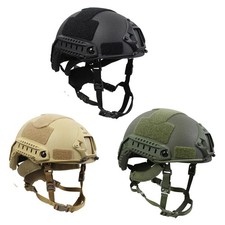 US SHIP FAST Army Real Bulletproof Level 3 Tactical Helmet UHMWPE BALLISTIC IIIA picture