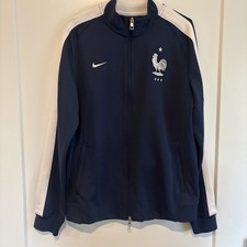 Nike France FFF N98 Track Jacket Full Zip 2014 World Cup Size L Football Soccer picture