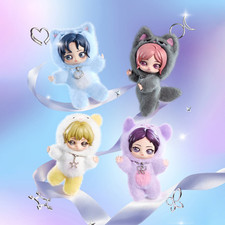 POP MART aespa Fluffy Club Series Vinyl Plush Doll Pendant - US FAST SHIPPING picture