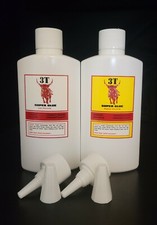 THIN & Medium CA Glue -3T Large 8 oz Bottles - 