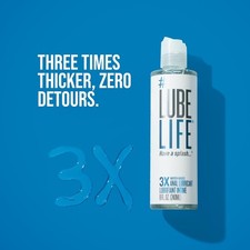 LubeLife 3X Anal Lube – Extra Thick Water Based Lube for Men, Women & Couples picture