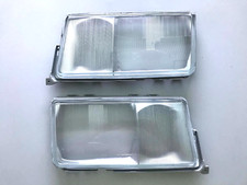 Headlight Glass For Headlight Right + Left Set For Mercedes W201 190 NEW picture