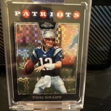 2008 Topps Chrome - Tom Brady #TC3 X-Fractor picture