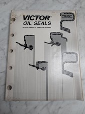 VICTOR OIL SEALS INTERCHANGE & SPECIFICATIONS 310 OIS-333-93 Catalog picture