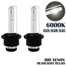 2x D2S 35W 6000K HID Xenon Replacement Low/High Beam Headlight Lamp Bulbs White picture