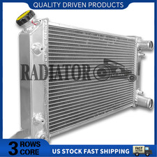 3 ROW Aluminum Radiator For VW Scirocco Pro Stock Style Fit Drag Racing Use picture