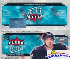 2005/06 Fleer Ultra Hockey HUGE 24ct Retail Box--Sidney Crosby, Ovechkin RC Year picture