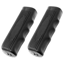 CRUISER CUSHION VINTAGE SCHWINN STINGRAY BICYCLE HADLEBAR GRIPS BLACK picture