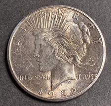 1922-S Peace Silver Dollar picture