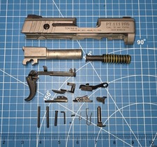 TAURUS PT-111 PRO MILLENNIUM 9MM SLIDE, BARREL, PINS, SPRINGS, AND TRIGGER picture