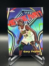 1997-98 Topps Chrome - Season's Best Pressure Points Gary Payton #1 Refractor picture