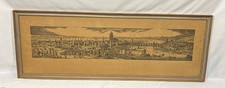 Rare 1600s 1700s FrankFurt Am Main VISSCHER Copper Engraving After Merian picture