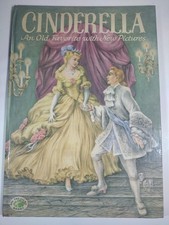 Vintage 1954 Cinderella 1st Edition Big Treasure Books Hardcover Andreas & Ives picture