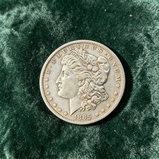 90% Silver 1885-S Morgan Dollar Gem BU Brilliant Uncirculated picture
