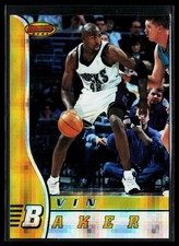 1996-97 Bowman's Best - Atomic Refractors #9 Vin Baker Milwaukee Bucks picture