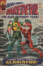 ~DAREDEVIL #18~ (1966) ~1st GLADIATOR~~JOHN ROMITA SR-FRANK GIACOIA cover & art~ picture