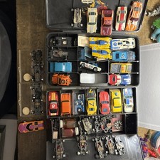 Vintage Massive Slot Car Lot Various Manfufacturers Body's/Parts Estate Cleanout picture