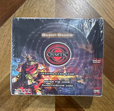 Chaotic TCG Silent Sands Sealed 1st Edition English Booster Box 180 Cards picture