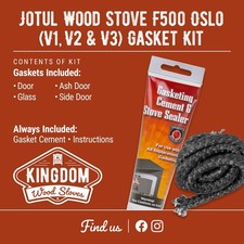 Jotul F500 Oslo Gasket kit W Gasket Cement *FREE Shipping* picture