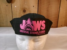 Vintage Universal Studios Florida Jaws the Ride Souvenir Sailor Hat picture