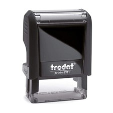 TAXPAYER'S Copy  Trodat 4911 Office Self Ink Rubber Stamp Red Ink picture