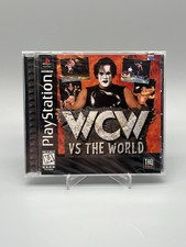 WCW vs. The World Black-Label PlayStation 1, PS1 1997 NEW Sealed Vintage Sting picture
