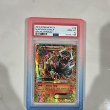 2015 Pokemon XY Breakthrough Holo Foil M Houndoom EX #22/162 PSA 10 picture