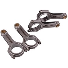 4pcs H-Beam Connecting Rods for ACURA INTEGRA / HONDA CIVIC B18C1 B18C5 94-01 picture