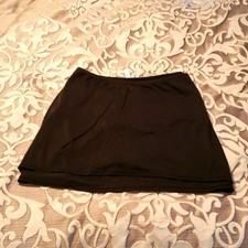 Swim by cacique black skirt size 28 picture