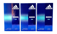 3 PACK - Adidas Moves for Him 1.6 oz EDT Spray NIB AUTHENTIC picture