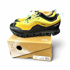 On Men’s Cloud 5 Geo WP Waterproof Beige/Black/Green Low Top Lace-Up Sneakers picture