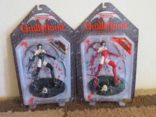 Guillotinna Over Rage Red and Black Fewture Action Figure Removable Weapons set picture
