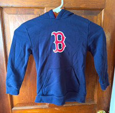 Genuine Merchandise Boston Red Sox Hoodie/Teddy Bear Kids 4-5 Years Blue/Red picture