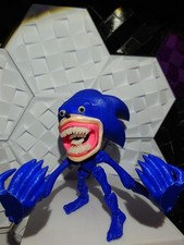 Shin Sonic Large long Articulated Fidget toy glow in the dark picture