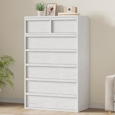3/4/5/7/Drawer Dresser for Bedroom Handle Free Chest of Drawers Storage Cabinet picture