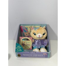Hallmark Posey Interactive Story Buddy Plush Kitten with Book and CD New RARE picture