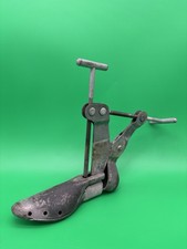 Antique Nu-Way Pat. 1929 Industrial Steel Shoe Stretcher Cobbler Tool Steampunk picture