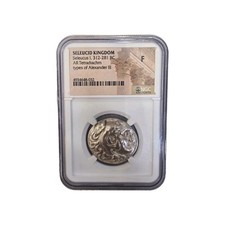 Seleucid Kingdom Seleucus I AR Silver Tetradrachm Alexander III Types 312-281 BC picture