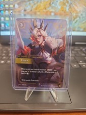 Fiora, Worthy (Alt Art) 180a/221 Riftbound Spiritforged NM picture