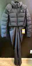 The North Face Skims Women's Black 550 Down Hooded Full Zip Snowsuit S picture