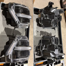 USED For 2024 2025 2026 Ford F150 LED Projector Headlights Headlamps Left+Right picture
