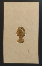 GB. QEII. 1966. RARE QUEEN'S HEAD trial/essay/proof die-stamped in 