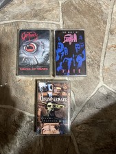 Heavy Death Metal Cassette Lot of 3. Obituary Disincarnate Death picture