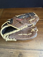 Rawlings RBG36BC Zero Shock 12.5in Brown Leather Baseball Softball Glove RHT picture