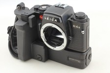 [Top MINT] Leica R4s 35mm SLR Film Camera Black Body w/ Motor Winder Grip JAPAN picture