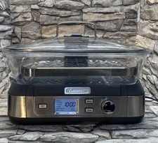 CUISINART STM-1000 COOKFRESH DIGITAL FOOD STEAMER GLASS STAINLESS STEEL NWOB picture